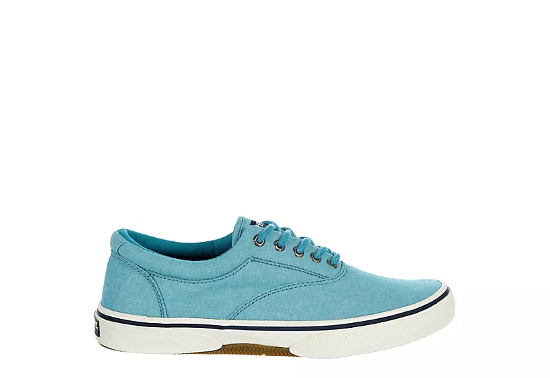 Sperry Mens Halyard Cvo Sneaker - Turquoise 4 Sperry Mens Halyard Cvo Sneaker - Turquoise - Image 2