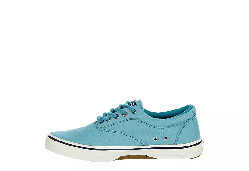 Sperry Mens Halyard Cvo Sneaker - Turquoise 6 Sperry Mens Halyard Cvo Sneaker - Turquoise - Image 4