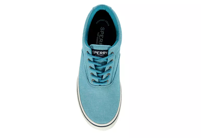 Sperry Mens Halyard Cvo Sneaker - Turquoise 8 Sperry Mens Halyard Cvo Sneaker - Turquoise - Image 6