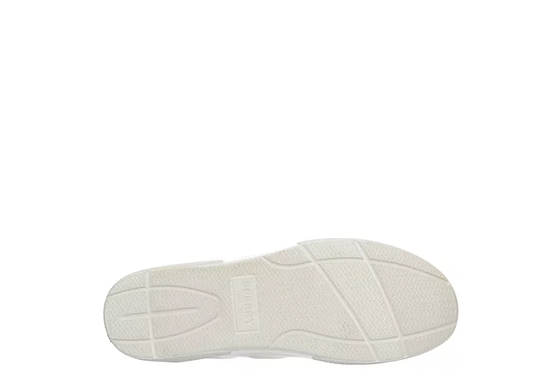 Sperry Mens Halyard Plushstep Cvo Sneaker - Off White 9 Sperry Mens Halyard Plushstep Cvo Sneaker - Off White - Image 7