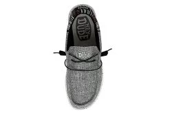 Heydude Mens Wally Slip On Sneaker - Grey -Shoe Shop US 01 502289 04