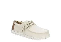 Heydude Mens Wally Slip On Sneaker - Ivory