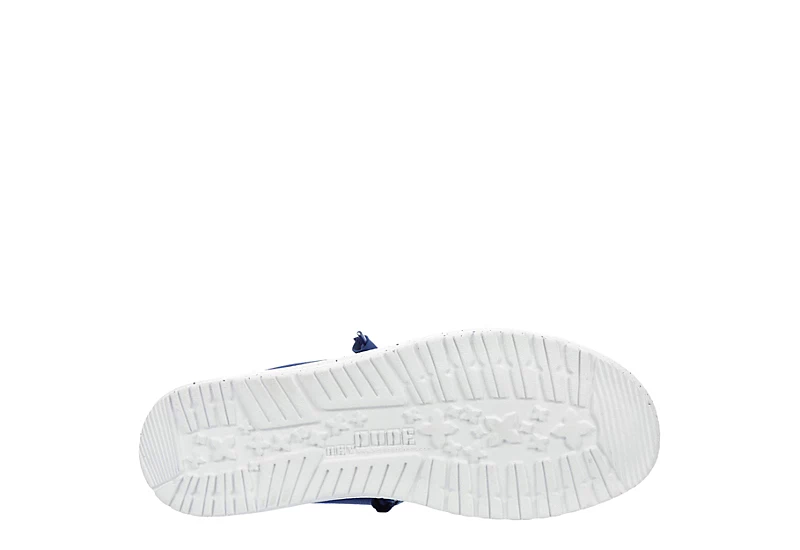 Heydude Mens Wally Slip On Sneaker - Blue 9 Heydude Mens Wally Slip On Sneaker - Blue - Image 7