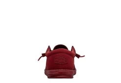 Heydude Mens Wally Slip On Sneaker - Red -Shoe Shop US 01 502323 03