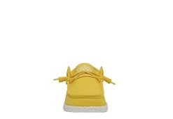 Heydude Mens Wally Slip On Sneaker - Yellow -Shoe Shop US 01 502327 02