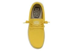 Heydude Mens Wally Slip On Sneaker - Yellow -Shoe Shop US 01 502327 04