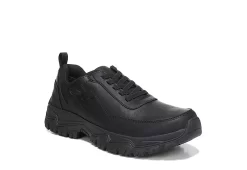 Dr. Scholl's Mens Bravery Slip Resistant Work Shoe - Black