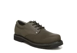 Dr. Scholls Work Mens Harrington Ii Slip Resistant Work Shoe - Chocolate