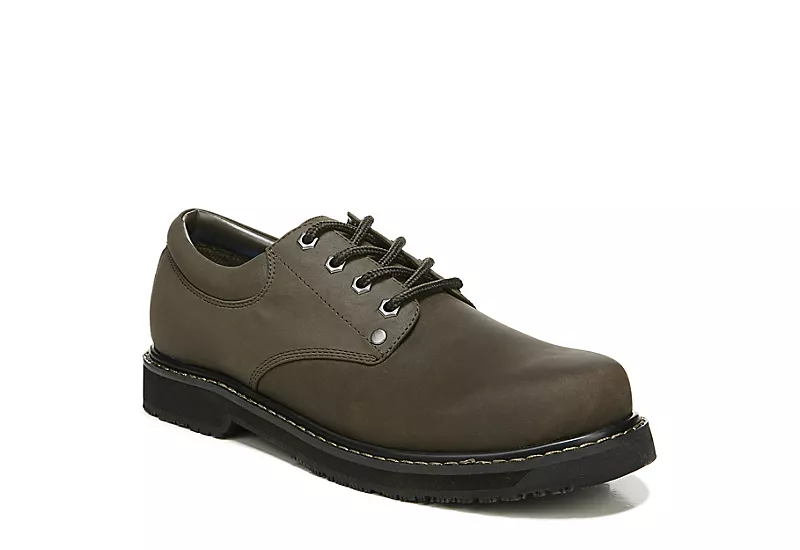 Dr. Scholls Work Mens Harrington Ii Slip Resistant Work Shoe - Chocolate 3 Dr. Scholls Work Mens Harrington Ii Slip Resistant Work Shoe - Chocolate