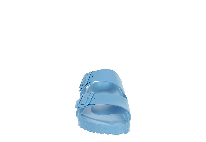 Birkenstock Mens Arizona Essentials Slide Sandal - Light Blue 5 Birkenstock Mens Arizona Essentials Slide Sandal - Light Blue - Image 3