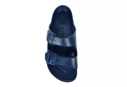 Birkenstock Mens Arizona Essentials Slide Sandal - Navy 14 Birkenstock Mens Arizona Essentials Slide Sandal - Navy -Shoe Shop US 01 502357 05