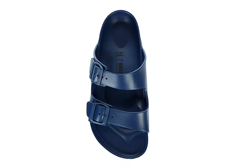 Birkenstock Mens Arizona Essentials Slide Sandal - Navy 8 Birkenstock Mens Arizona Essentials Slide Sandal - Navy - Image 6