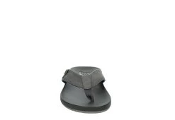 Reef Mens Cushion Spring Flip Flop Sandal - Grey -Shoe Shop US 01 502368 02