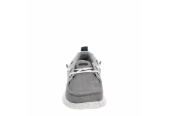 Reef Mens Swellsole Pier Boat Shoe - Grey -Shoe Shop US 01 502369 02