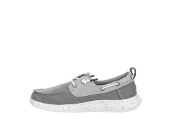 Reef Mens Swellsole Pier Boat Shoe - Grey -Shoe Shop US 01 502369 03
