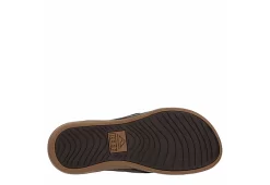 Reef Mens Cushion Spring Lux Flip Flop Sandal - Brown -Shoe Shop US 01 502372 06