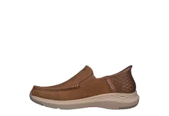 Skechers Mens Slip-ins Parson Slip On Sneaker - Brown -Shoe Shop US 01 502402 02