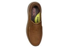Skechers Mens Slip-ins Parson Slip On Sneaker - Brown -Shoe Shop US 01 502402 03