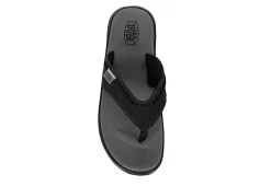 Heydude Mens Sami Flip Flop Sandal - Black -Shoe Shop US 01 502405 05