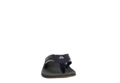 Reef Mens Fanning Flip Flop Sandal - Navy -Shoe Shop US 01 502408 02