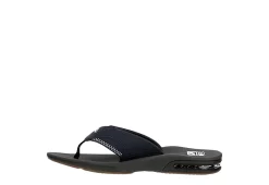 Reef Mens Fanning Flip Flop Sandal - Navy -Shoe Shop US 01 502408 03