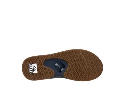 Reef Mens Fanning Flip Flop Sandal - Navy -Shoe Shop US 01 502408 06