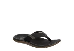 Reef Mens Santa Ana Flip Flop Sandal - Black