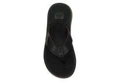 Reef Mens Santa Ana Flip Flop Sandal - Black -Shoe Shop US 01 502415 05