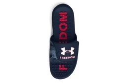 Under Armour Mens Ignite Pro Slide Sandal - Navy -Shoe Shop US 01 502423 03