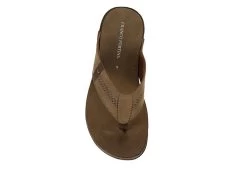 Franco Fortini Mens Newport Flip Flop Sandal - Tan 14 Franco Fortini Mens Newport Flip Flop Sandal - Tan -Shoe Shop US 01 502429 05