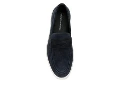 Franco Fortini Mens Cameron Slip On Penny Loafer Oxford - Navy -Shoe Shop US 01 502431 05