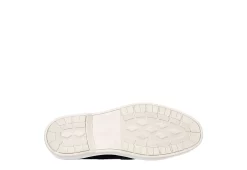 Franco Fortini Mens Cameron Slip On Penny Loafer Oxford - Navy -Shoe Shop US 01 502431 06