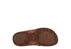 Rainbow Sandals Mens The Navigator Flip Flop Sandal - Brown -Shoe Shop US 01 502450 06