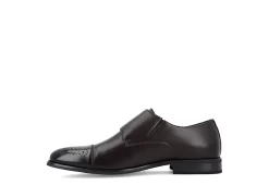Vance Co Mens Atticus Cap Toe Double Monk Strap Oxford - Brown 12 Vance Co Mens Atticus Cap Toe Double Monk Strap Oxford - Brown -Shoe Shop US 01 502465 03
