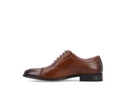 Vance Co Mens Bradley Cap Toe Oxford - Tan -Shoe Shop US 01 502472 03