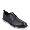 Vance Co Mens Thad Derby Oxford - Black