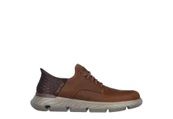 Skechers Mens Slip-ins Garza Sneaker - Brown -Shoe Shop US 01 502538 01