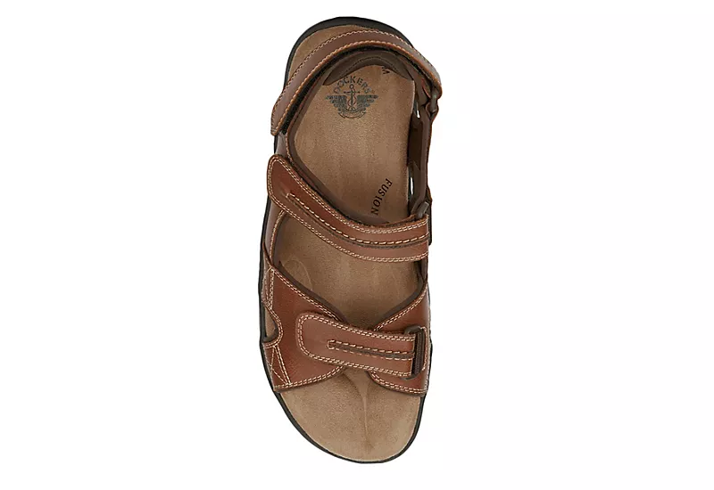 Dockers Mens Newpage Outdoor Sandals - Rust 7 Dockers Mens Newpage Outdoor Sandals - Rust - Image 5