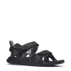 Columbia Mens Ankle Strap Outdoor Sandal - Black