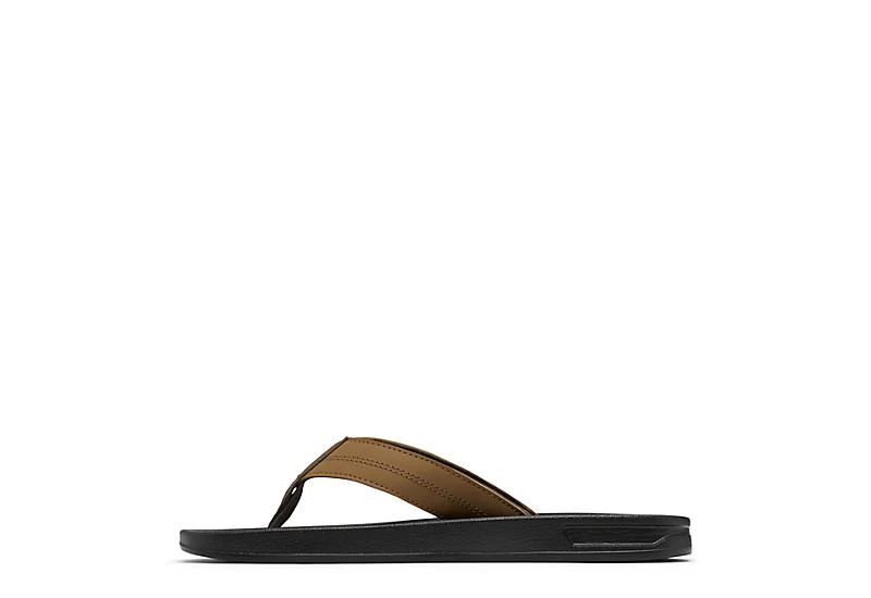 Columbia Mens Tidal Ray Pfg Flip Flop Sandal - Brown 6 Columbia Mens Tidal Ray Pfg Flip Flop Sandal - Brown - Image 4