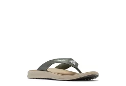 Columbia Mens Fish Flip Pfg Flip Flop Sandal - Grey