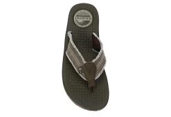 Margaritaville Mens Rag Time Flip Flop Sandal - Dark Brown -Shoe Shop US 01 502724 05