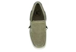 Margaritaville Mens Dock Slip On Boat Shoe - Tan -Shoe Shop US 01 502734 05