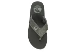 Margaritaville Mens Palm Flip Flop Sandal - Grey -Shoe Shop US 01 502736 05