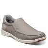 Florsheim Mens Lakeside Canvas Moc Toe Slip On Oxford - Grey -Shoe Shop US 01 502785 00