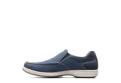 Florsheim Mens Lakeside Canvas Moc Toe Slip On Oxford - Navy -Shoe Shop US 01 502787 03