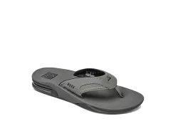 Reef Mens Fanning Flip Flop Sandal - Grey