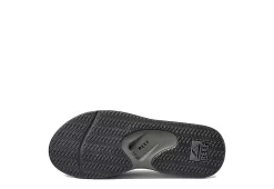 Reef Mens Fanning Flip Flop Sandal - Grey -Shoe Shop US 01 502817 03