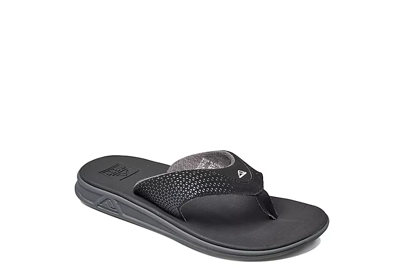 Reef Mens Rover Flip Flop Sandal - Black 3 Reef Mens Rover Flip Flop Sandal - Black