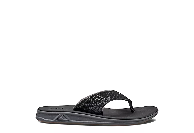 Reef Mens Rover Flip Flop Sandal - Black 4 Reef Mens Rover Flip Flop Sandal - Black - Image 2